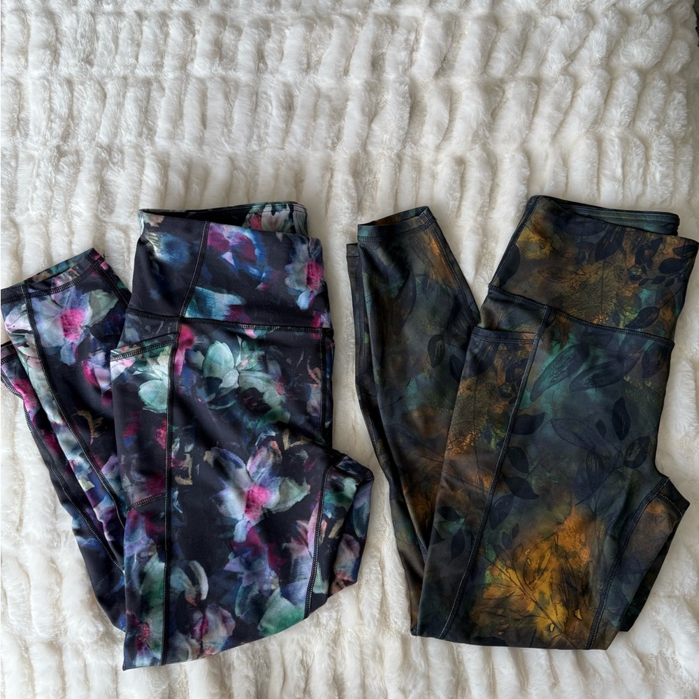 RBX Floral Leggings bundle size Lg/XL